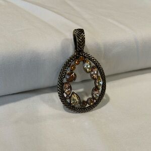 Premier Designs Bronze Teardrop Necklace